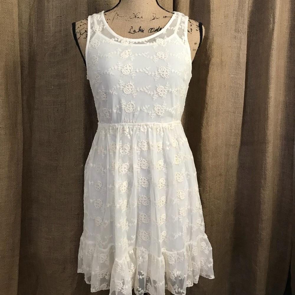 White Lace Dress